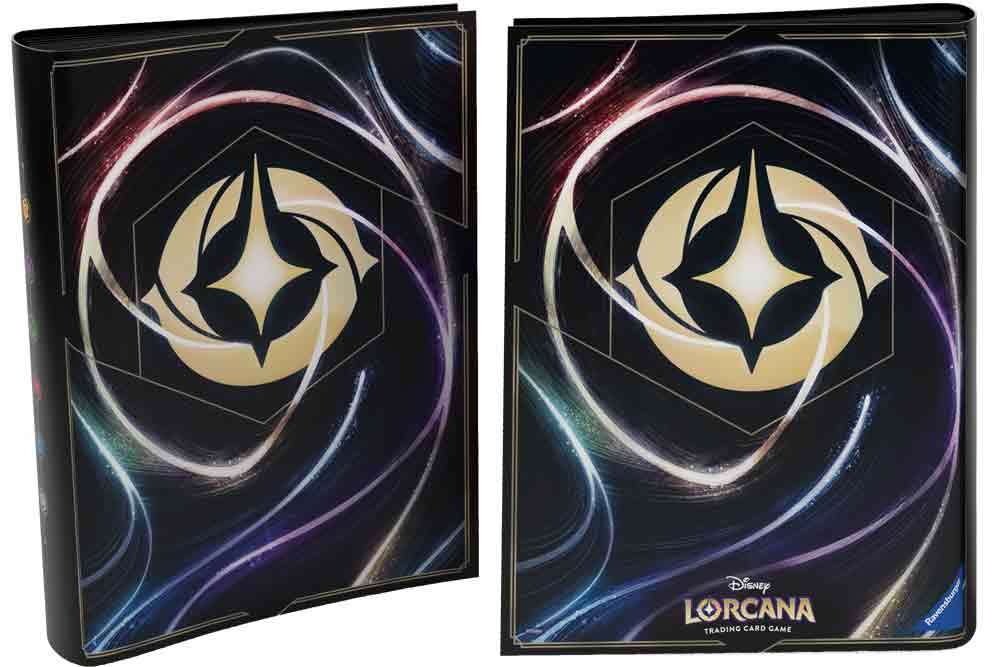 Disney Lorcana TCG: 9 Pocket Card Portfolio - Lorcana Logo
