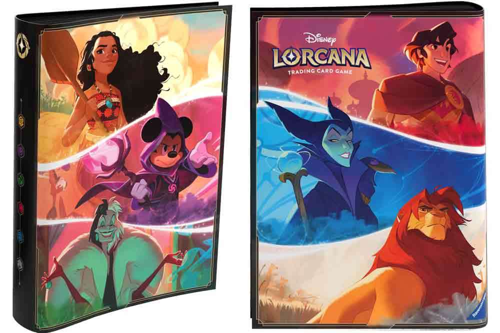 Disney Lorcana TCG: 9 Pocket Card Portfolio - Nicholas Kole Art