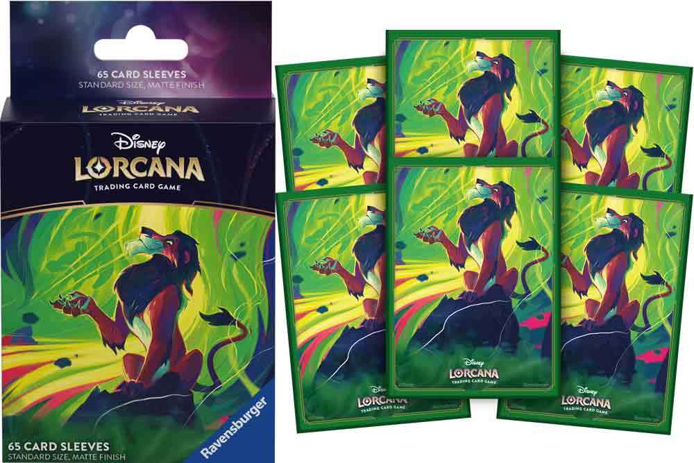Disney Lorcana TCG: Scar - Vengeful Lion - Card Sleeves