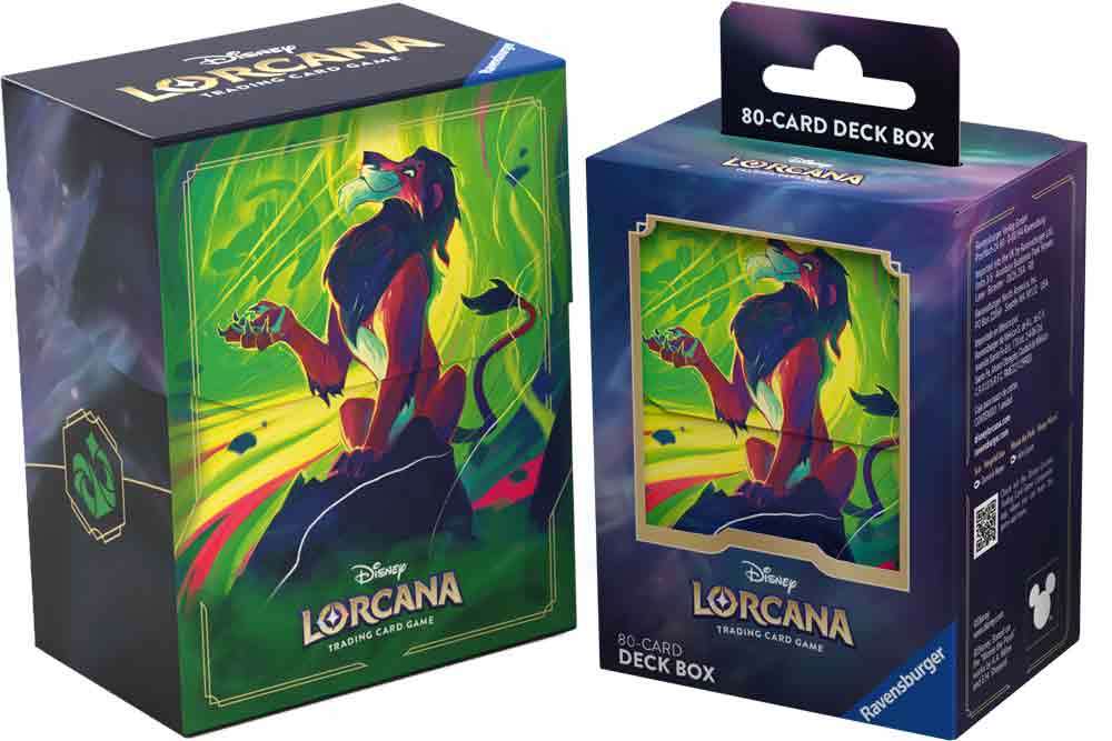 Disney Lorcana TCG: Scar - Vengeful Lion - Deck Box