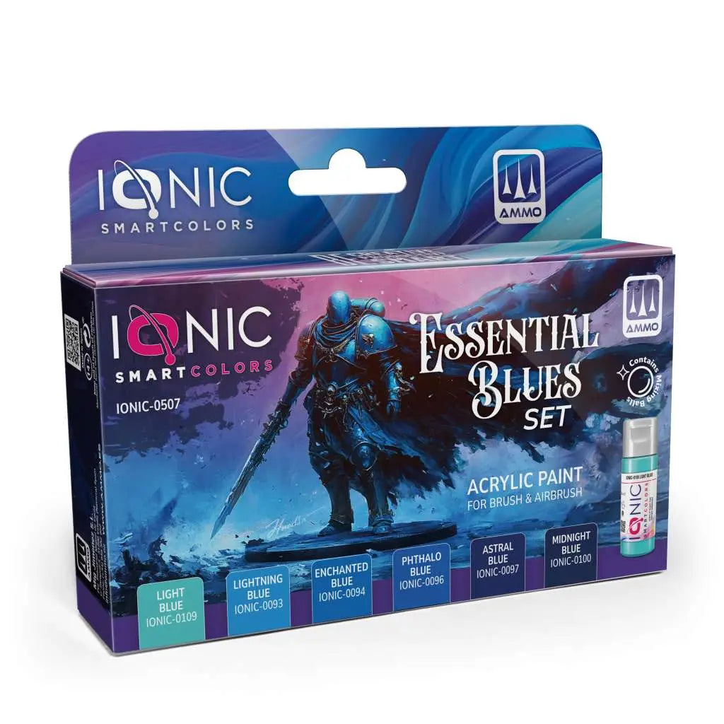 Ionic Paint Set - Essential Blues
