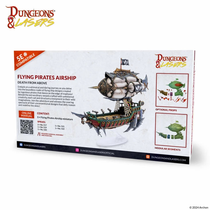 Dungeon & Lasers – Flying Pirates Airship