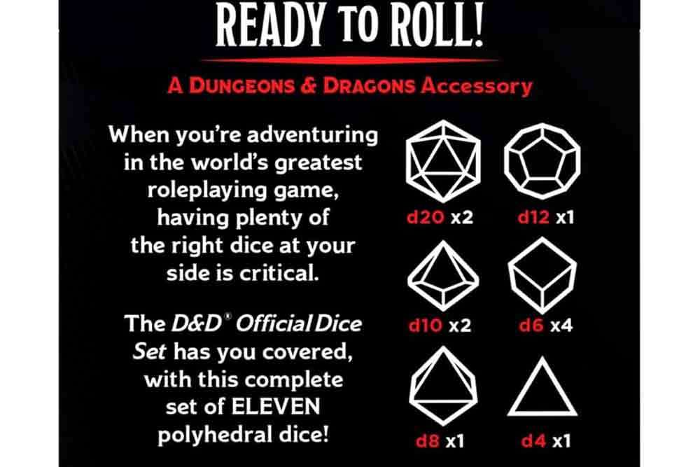 Dungeons & Dragons - Officiele Dobbelstenen
