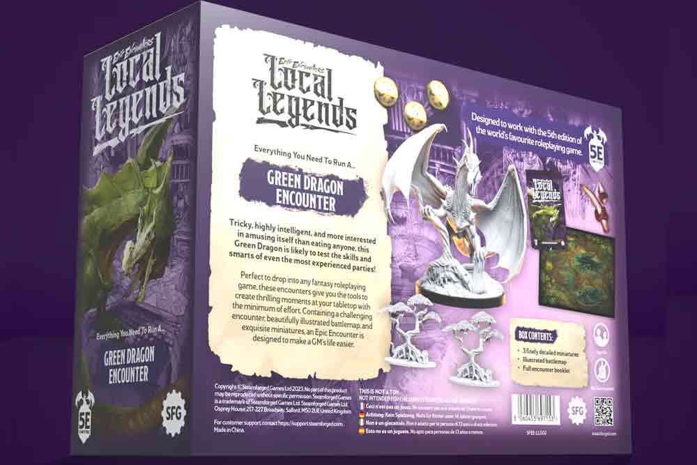 Epic encounters: Local Legends - Green Dragon