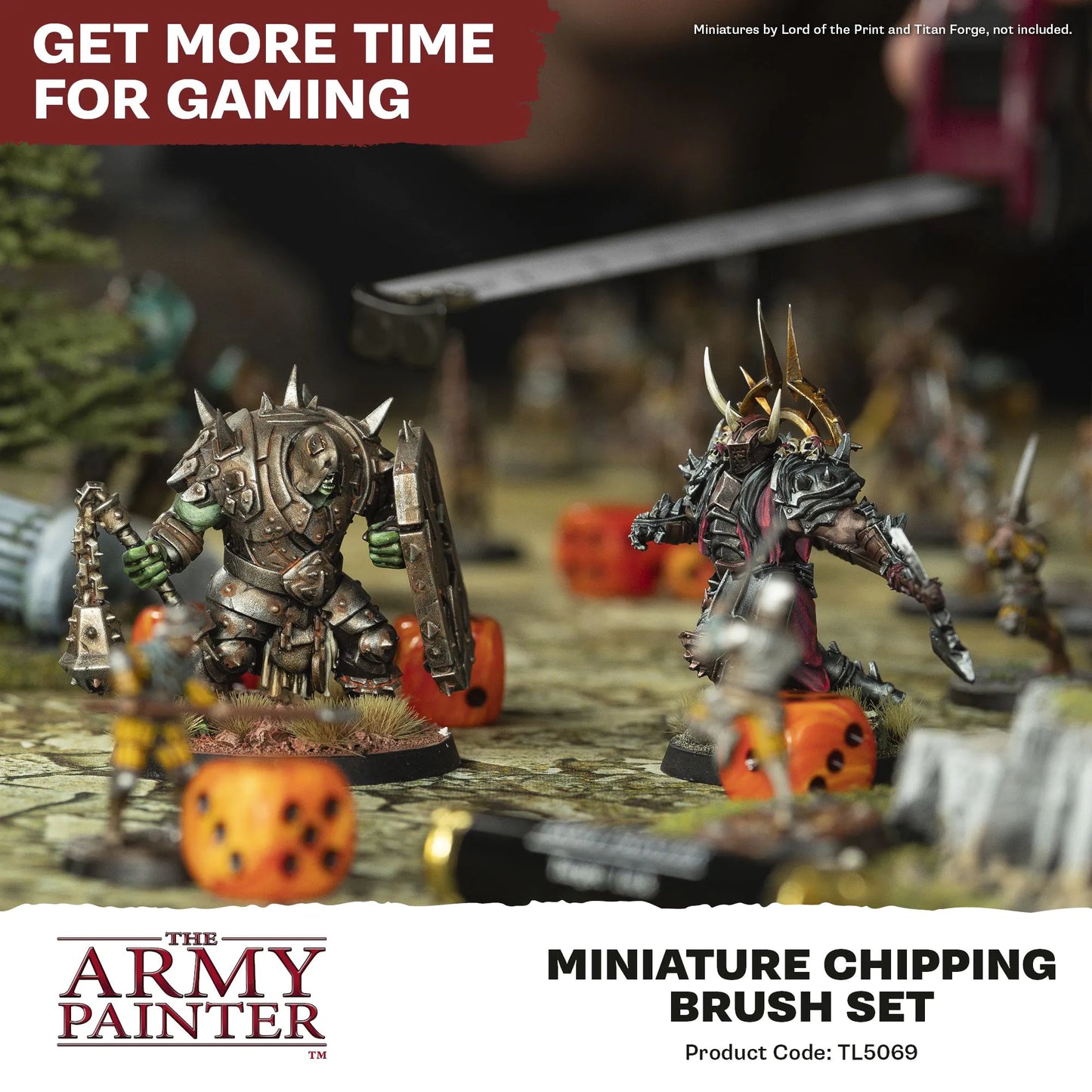 Brush Set - Miniature Chipping
