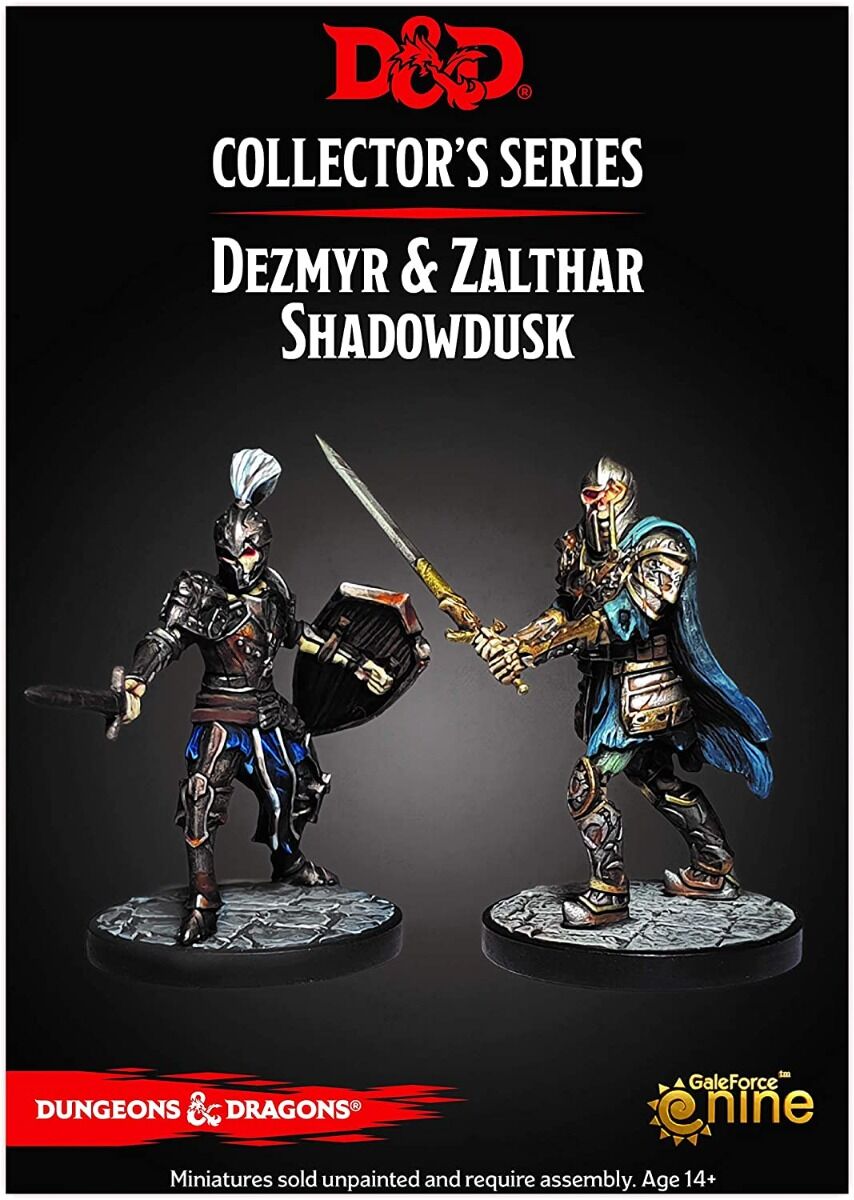 D&D Dungeon of the Mad Mage - Dezmyr & Zalthar Shadowdusk (GaleForce Nine) - Draakestein -