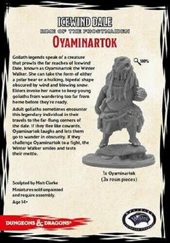 D&D Icewind Dale: Rime of the Frostmaiden - Oyaminartok (GaleForce Nine) - Draakestein -