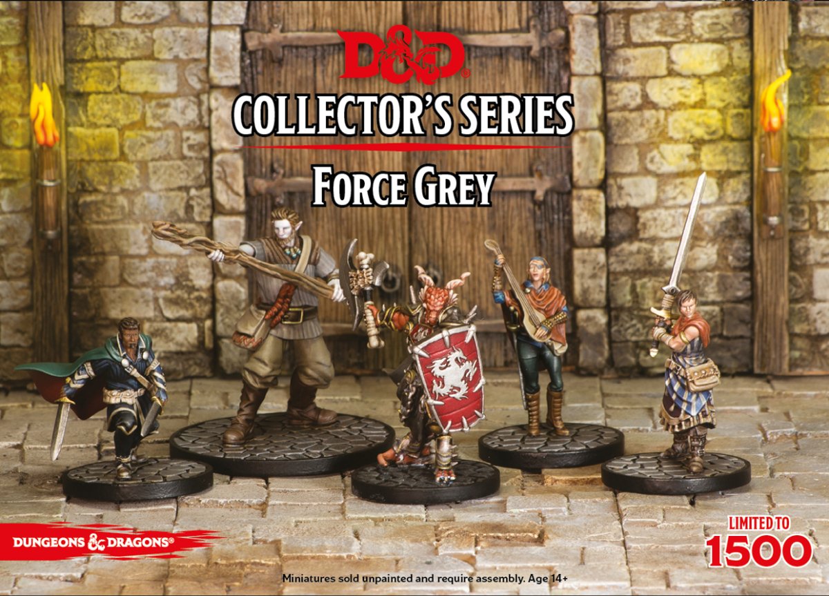 D&D Miniature Set - Force Grey (GaleForce Nine) - Draakestein -
