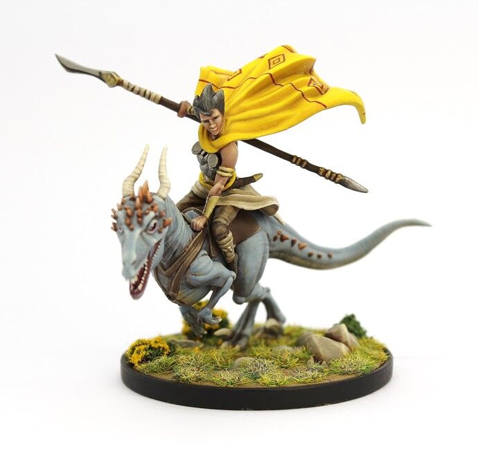 D&D Tomb of Annihiliation - Chultan Dinosaur Warrior (GaleForce Nine) - Draakestein -