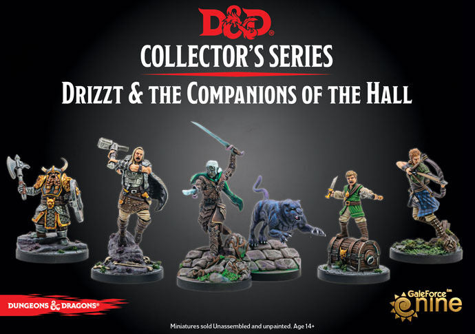 D&D Legend of Drizzt - Drizzt & the Companions of the Hall