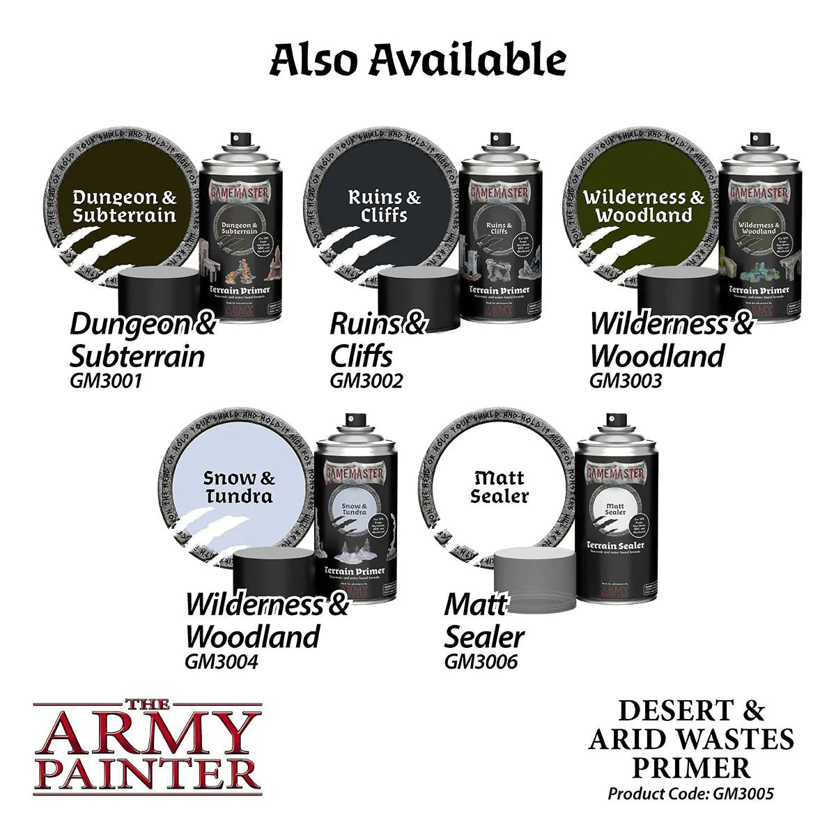 GameMaster Terrain Primer: Desert & Arid Wastes (300ml)