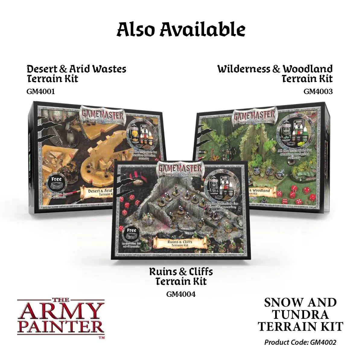 GameMaster: Snow & Tundra - Terrain Kit