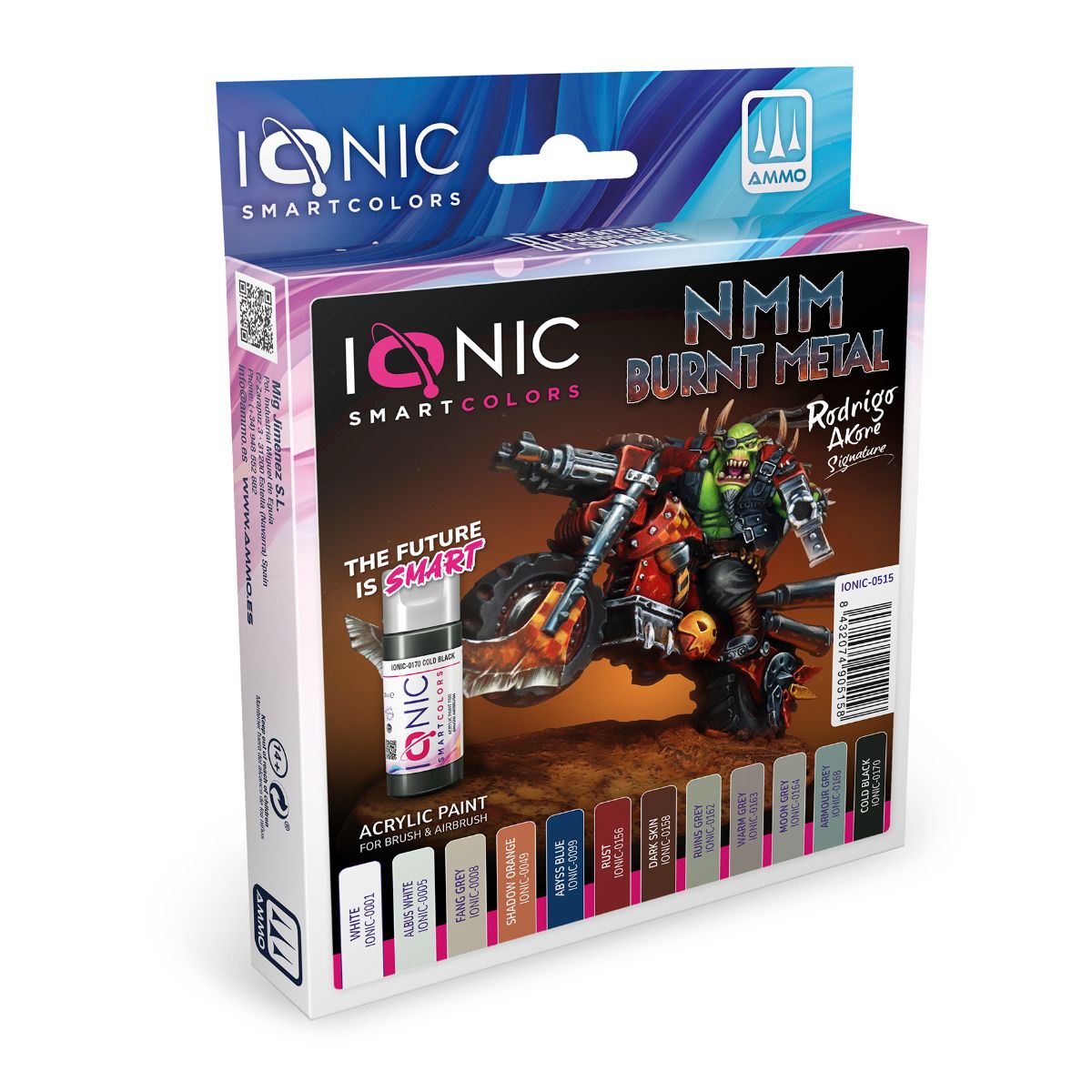 Ionic Paint Set - NMM Burnt Metal
