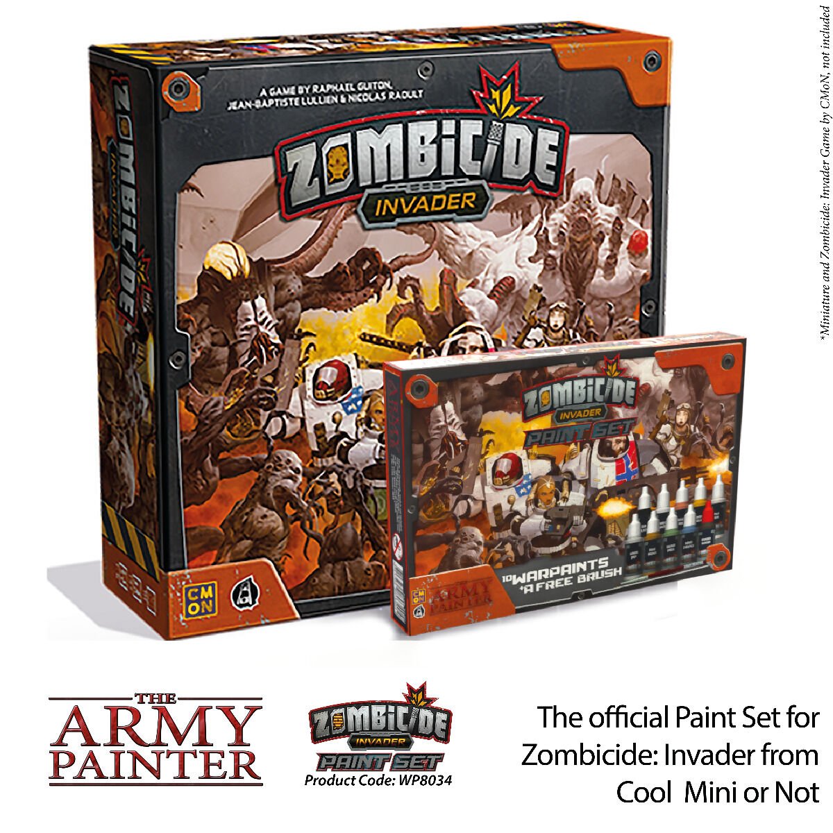 Zombicide: Invader Paint Set (The Army Painter) - Draakestein -