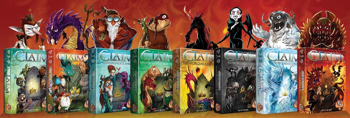 Claim Reinforcements: Magic (White Goblin Games) - Draakestein - 8718026303600