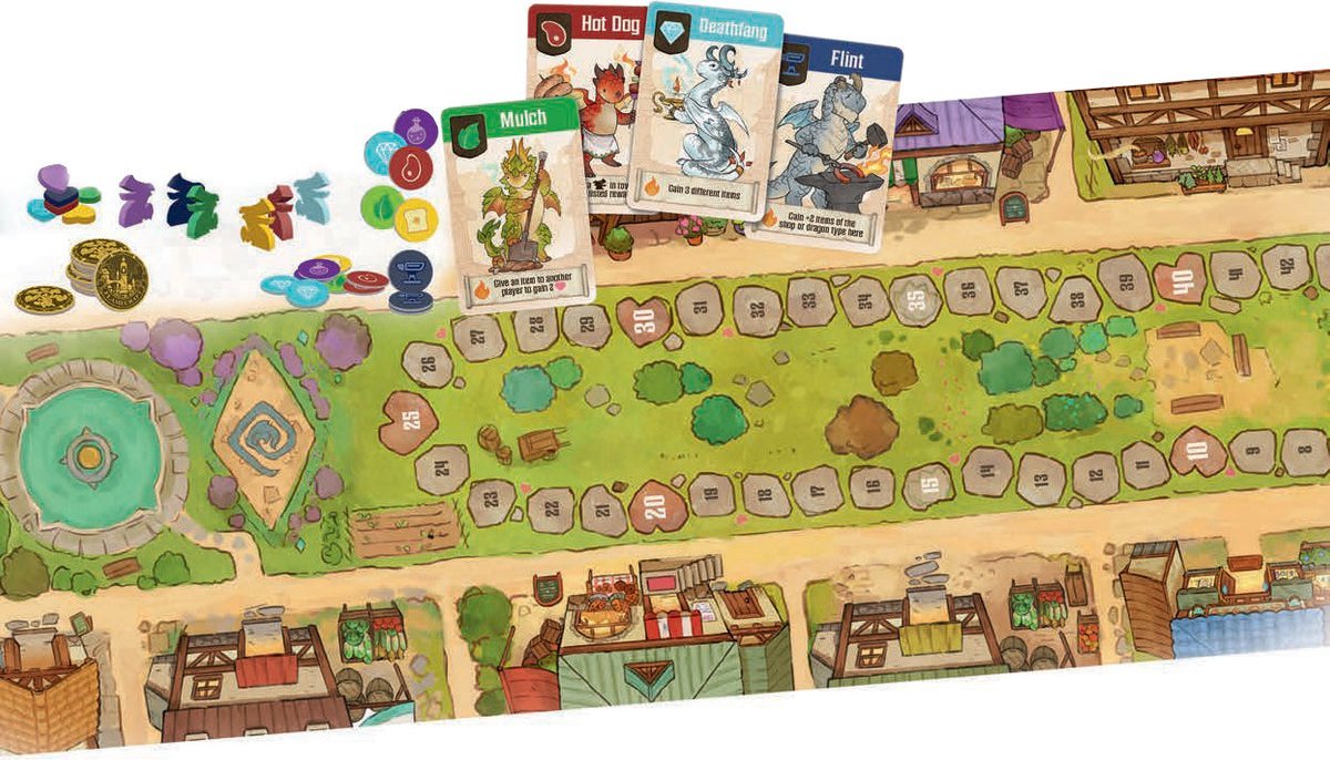 Flamecraft (Deluxe editie) (White Goblin Games) - Draakestein - 8718026305123