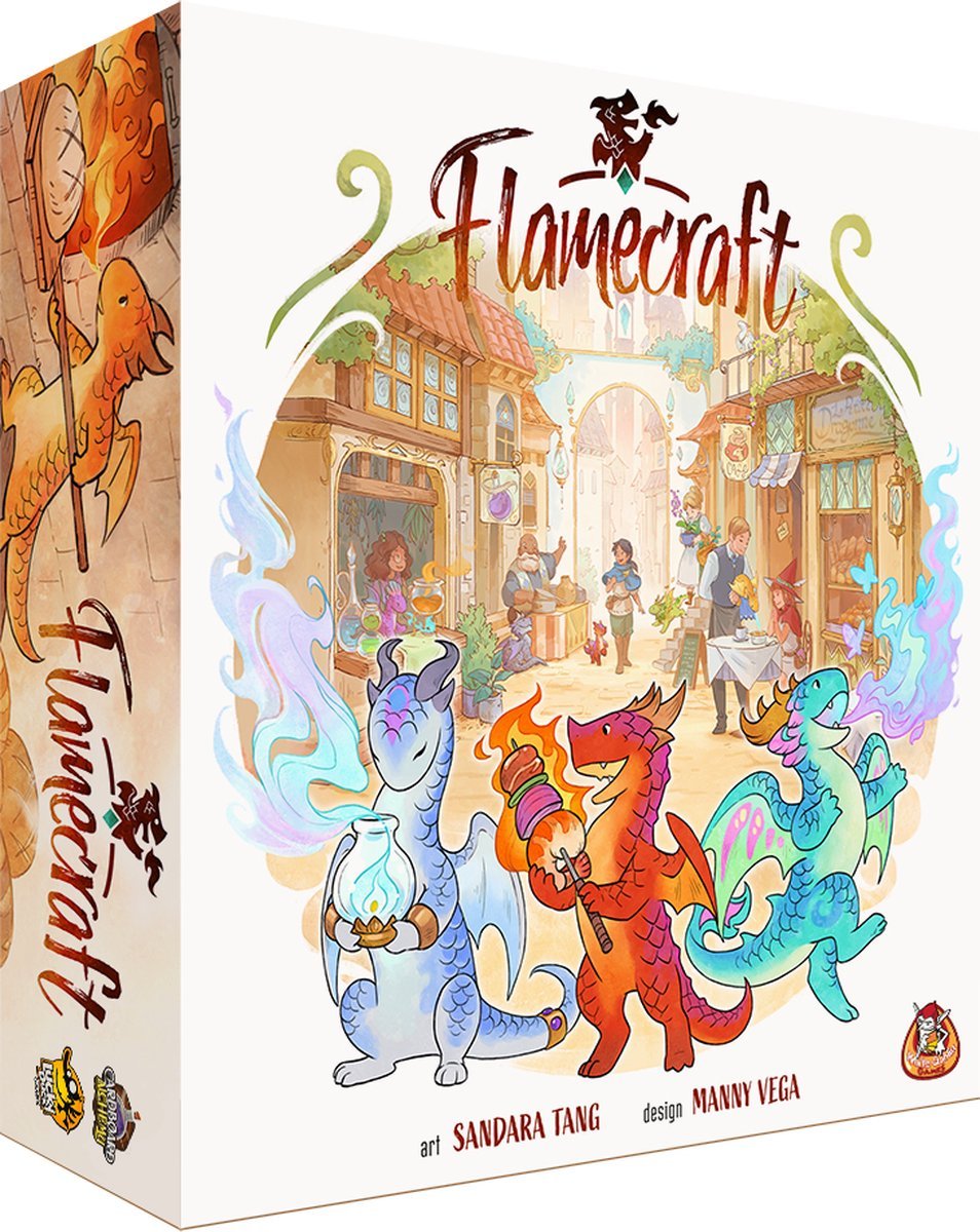 Flamecraft (Standaard editie) (White Goblin Games) - Draakestein - 8718026305116