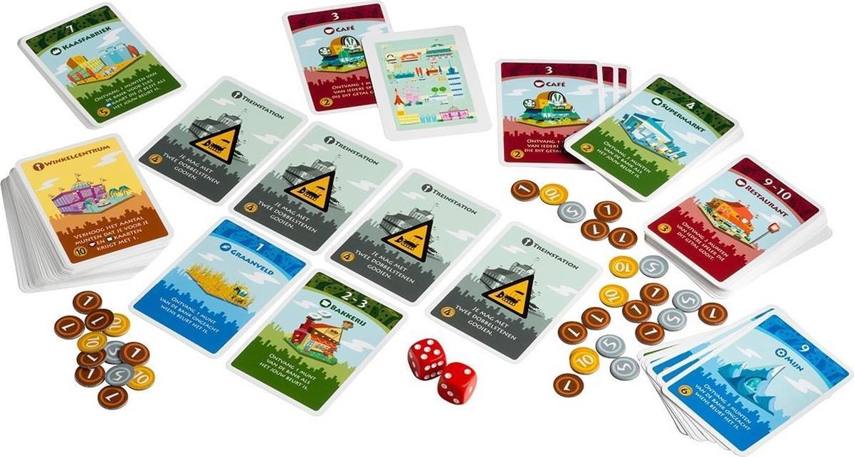 Machi Koro (White Goblin Games) - Draakestein - 8718026301446