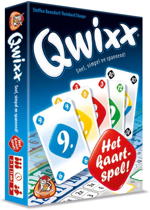 Qwixx - Het Kaartspel (White Goblin Games) - Draakestein - 8718026301422