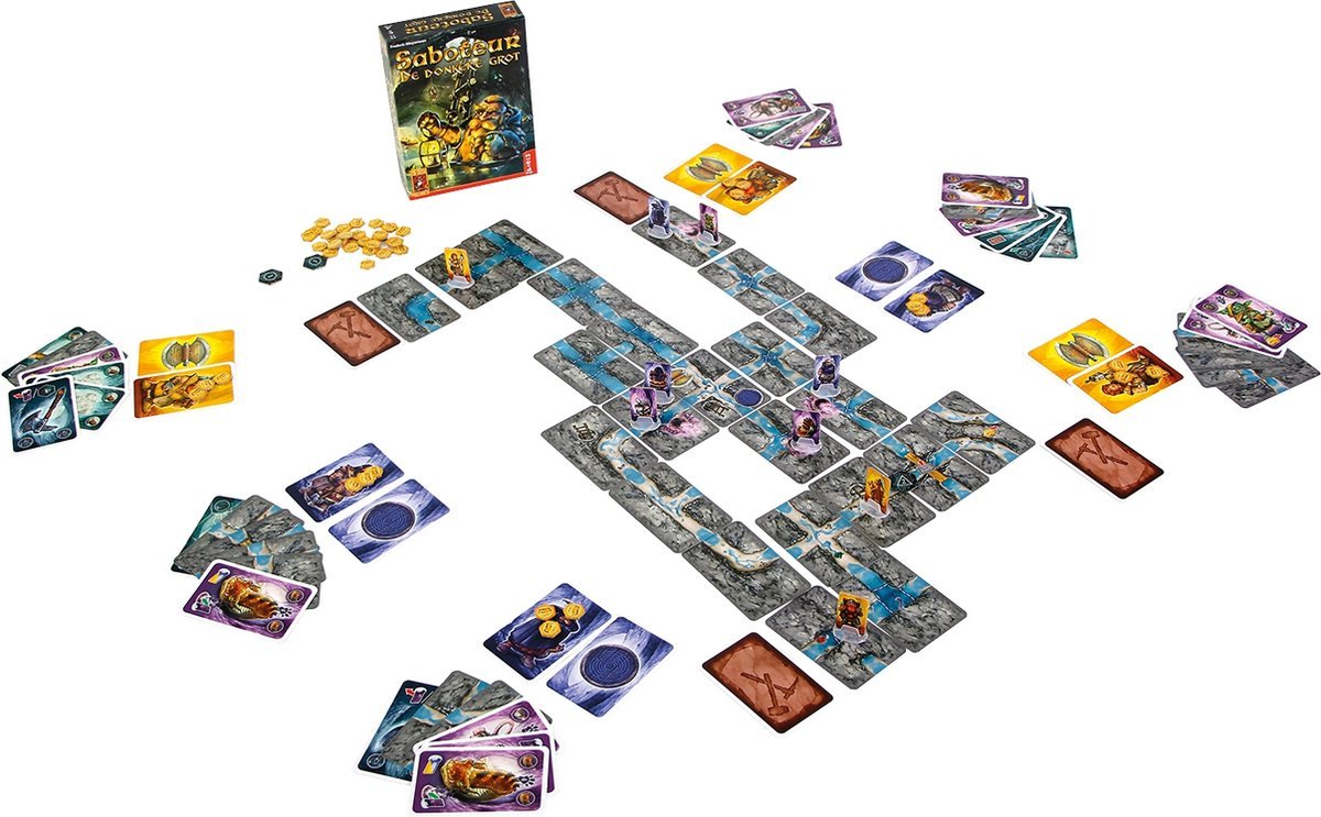 Saboteur De Donkere Grot (999 Games) - Draakestein - 8720289472412