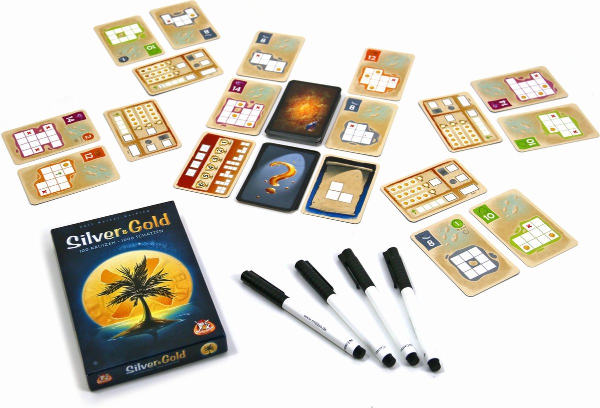 Silver & Gold (White Goblin Games) - Draakestein - 8718026303310