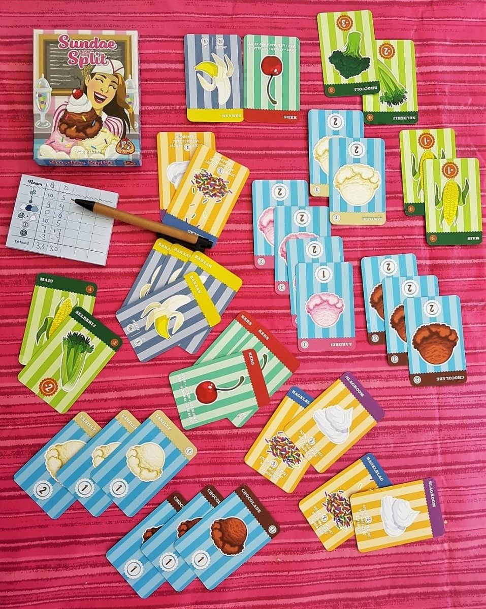 Sundae Split (White Goblin Games) - Draakestein - 8718026302696