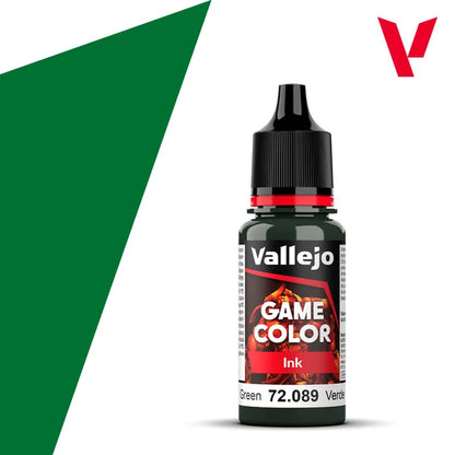 Game Color 72089: Green Ink