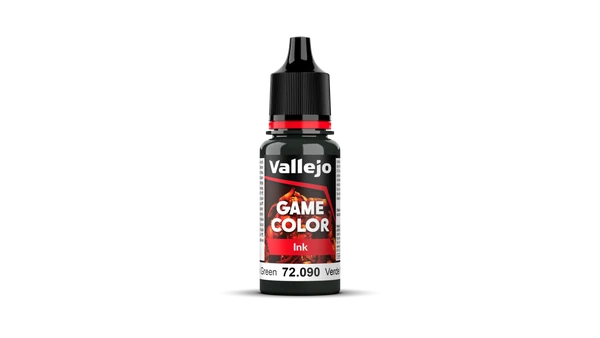 Game Color 72090: Black Green Ink