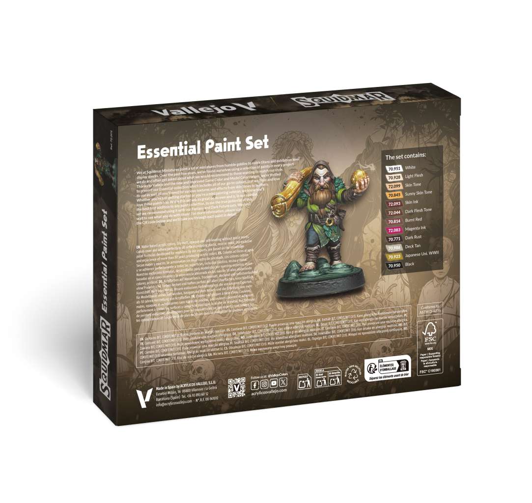 Vallejo - Essential Schilder Set van Squidmar