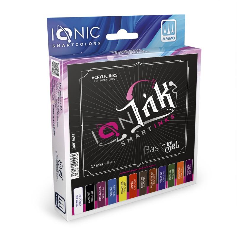Ionic Paint Set - Ioninks Basic