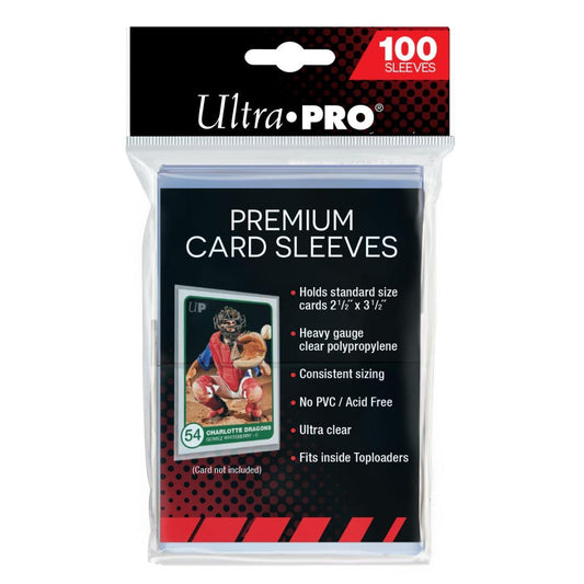 Ultra PRO – 100 Premium Card Sleeves: Platinum