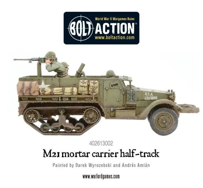 US Army Infantry M21 Mortar Carrier