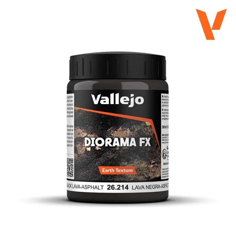 Diorama FX - Black Lava & Asphalt Effect