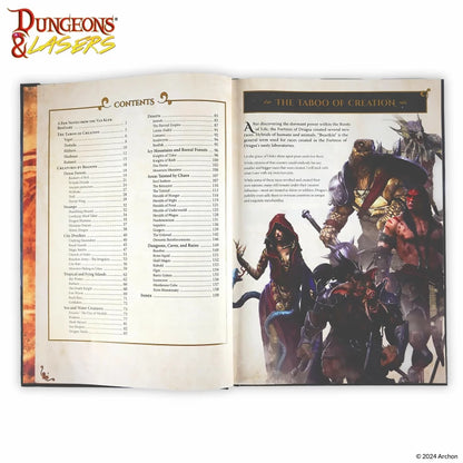 Dungeon & Lasers – Deuslair Bestiary