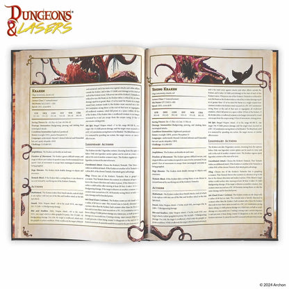 Dungeon & Lasers – Deuslair Bestiary