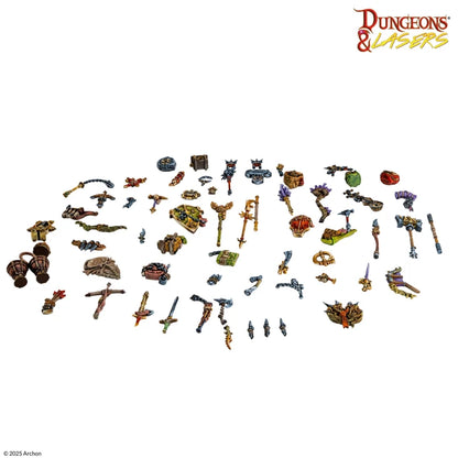 Dungeons & Lasers – Adventurer's Gear Set