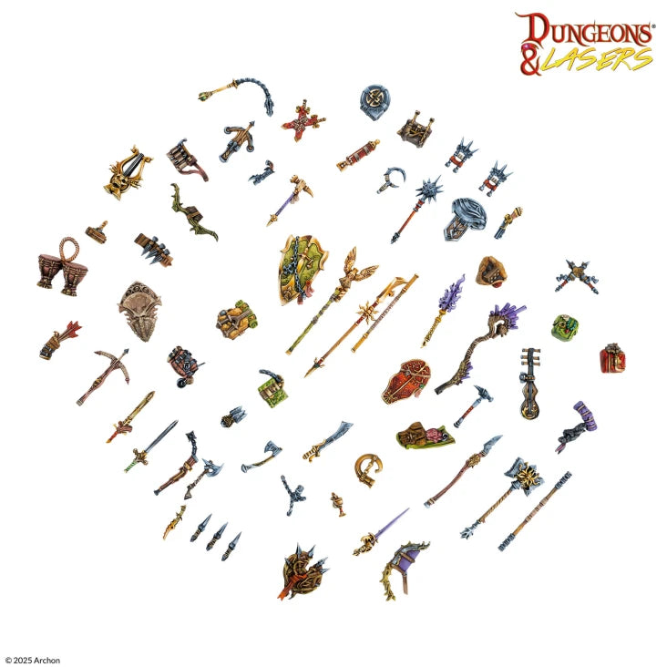 Dungeons & Lasers – Adventurer's Gear Set