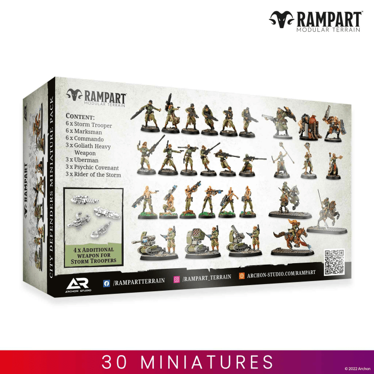 Rampart - City Defenders Miniature Pack