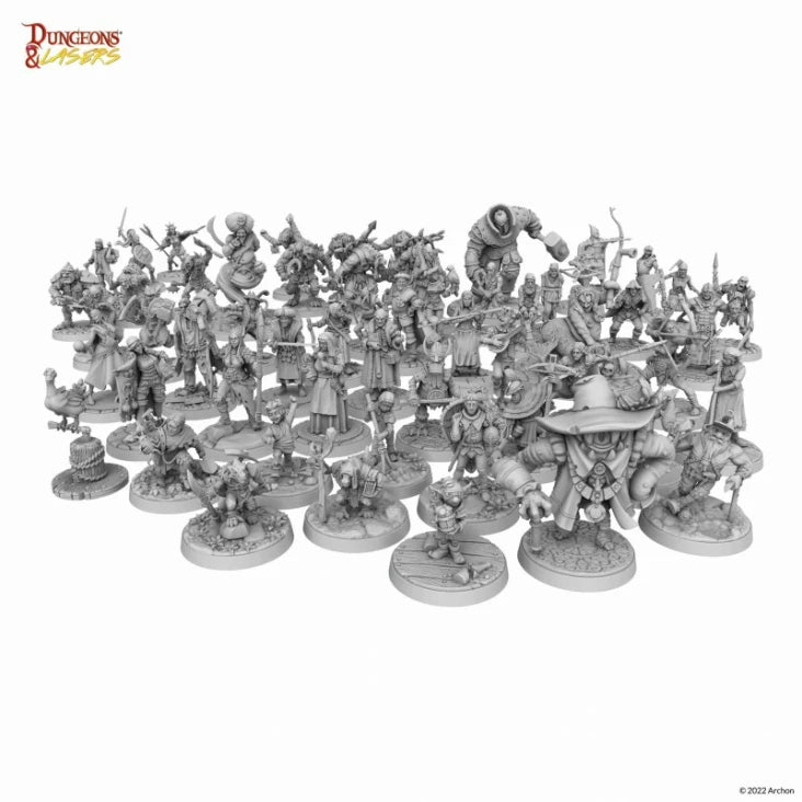 Dungeon & Lasers – Townsfolk & Adventurers