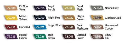 Game Color Set 72298: Advanced