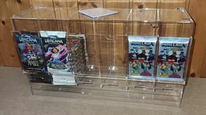 Acrylic TCG Booster Pack Dispenser (6 Slots)