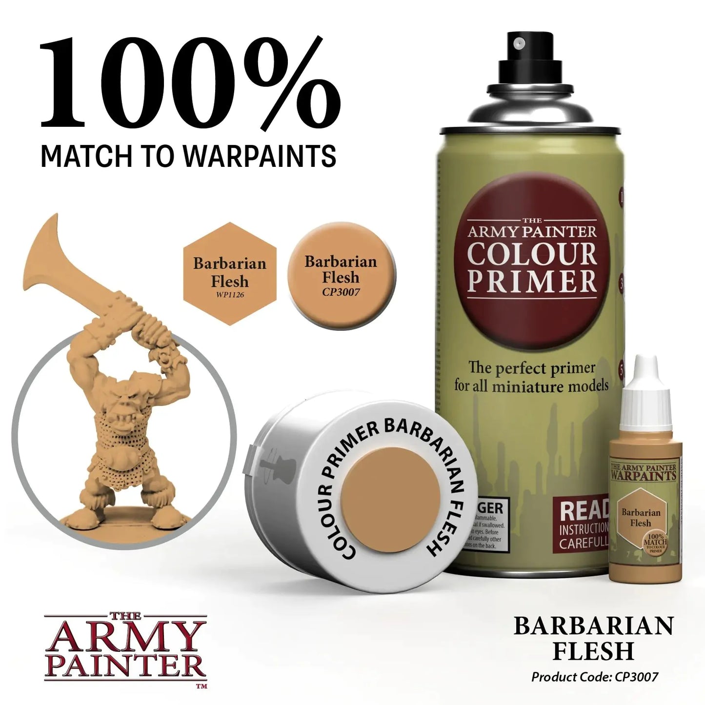 Colour Primer - Barbarian Flesh (400ml)