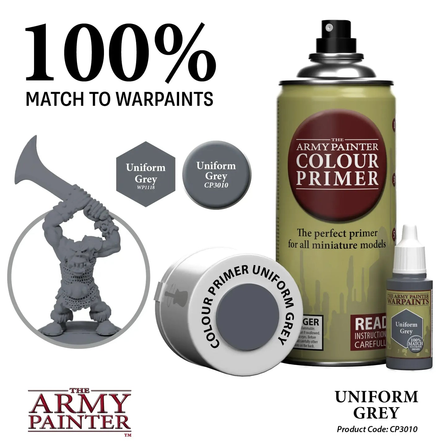 Colour Primer - Uniform Grey (400ml)