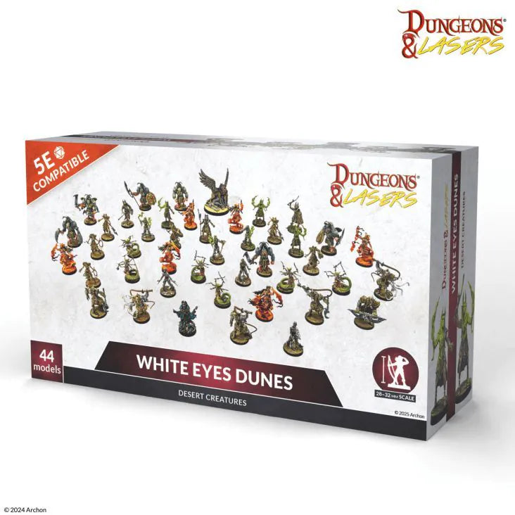 Dungeons & Lasers - White Eyes Dunes: Desert Creatures