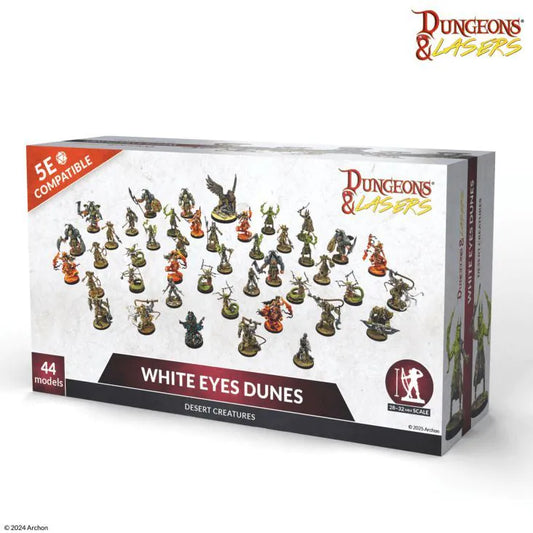 Dungeons & Lasers - White Eyes Dunes: Desert Creatures