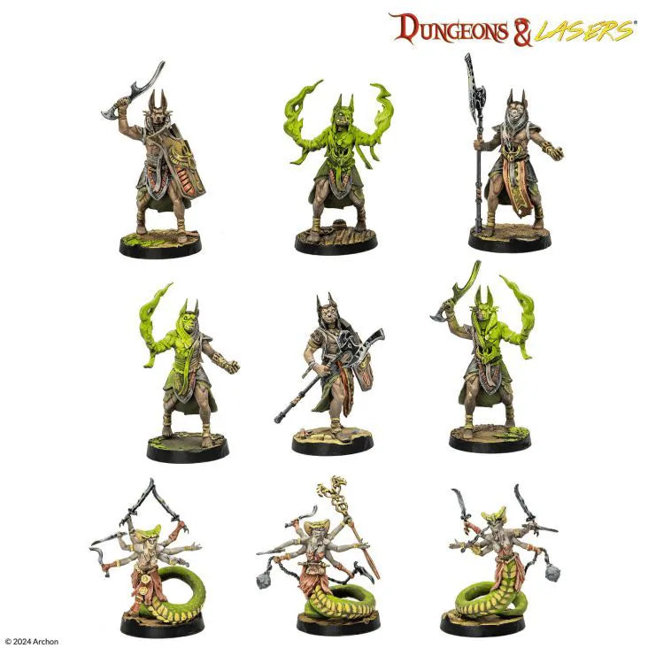 Dungeons & Lasers - White Eyes Dunes: Desert Creatures