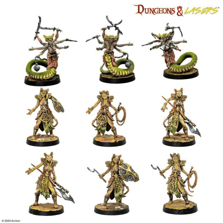 Dungeons & Lasers - White Eyes Dunes: Desert Creatures