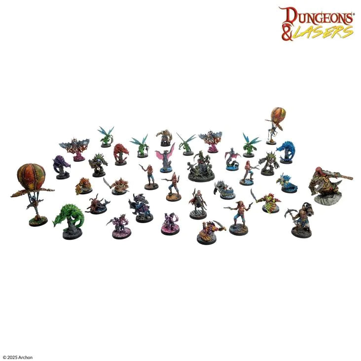 Dungeons & Lasers - Raiders and Beasts: of Scareguards Archipelago