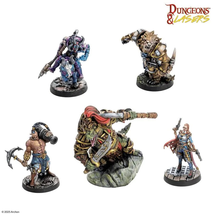 Dungeons & Lasers - Raiders and Beasts: of Scareguards Archipelago