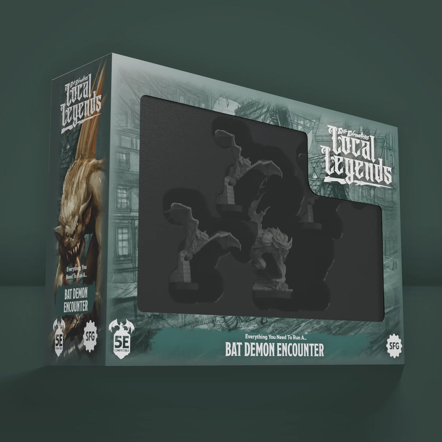 Epic encounters: Local Legends - Bat Demon Encounter